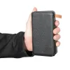Folding Solar Power Bank – 16000mAh Charger with LED Light