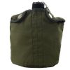 G.I. Style Aluminum Canteen & Cover - 1qt Survival Hydration Kit
