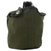 G.I. Style Aluminum Canteen & Cover - 1qt Survival Hydration Kit