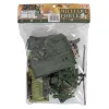 Military Force Soldier Play Set – 35-Piece Tactical Toy Collection