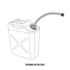 G.I. Type Screw-On Gas Nozzle – Fuel Transfer Attachment Tool