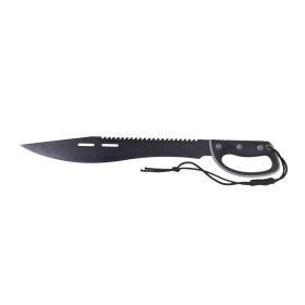 18" D-Handle Sawback Machete – Survival Cutting ToolWeapon