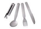 Deluxe Chow Set: 4-in-1 Survival Utensil Set for Outdoor/Off-grid
