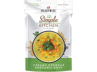 6-Pack Case – Cheddar Broccoli Soup for Emergency Meals