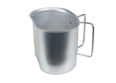 GI Style Aluminum Canteen Cup - 24oz Survival/Crisis Cook Cup