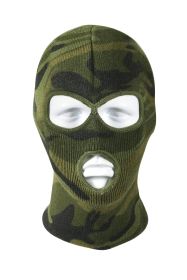 Deluxe Camo 3-Hole Face Mask – Cold Weather Use Balaclava