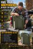 20L Cold-Rolled Steel Can - Durable Fuel Storage for Emergency