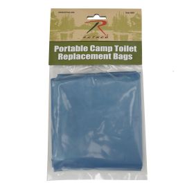 Portable Toilet Replacement Bags – 10 Pack Emergency Liners