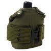Aluminum Canteen w/Belt Carry Kit -1 Qt Survival Hydration Set