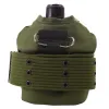 Aluminum Canteen w/Belt Carry Kit -1 Qt Survival Hydration Set