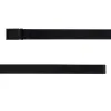 Web Belt with Flip Buckle – 1.25" Tactical Cotton Duty Belt/Black
