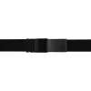 Web Belt with Flip Buckle – 1.25" Tactical Cotton Duty Belt/Black