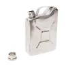 Stainless Steel Jerry Can Style Compact Utility Flask