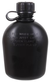 G.I. 1 Quart Plastic Canteen with Clip Military Water Bottle