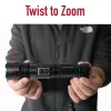 Rechargeable LED Tactical Task Light 2000 Lumens – Zoomable