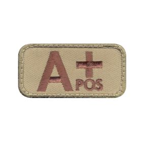 A Positive Blood Type Patch – Tactical ID & Medical Identification