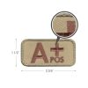 A Positive Blood Type Patch – Tactical ID & Medical Identification