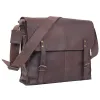 Brown Leather Medic Bag: Tactical Med Storage Bag for Survival