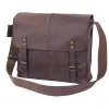 Brown Leather Medic Bag: Tactical Med Storage Bag for Survival