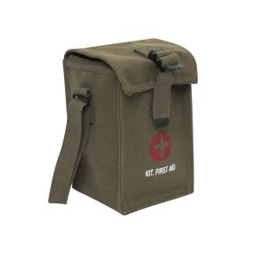 Platoon Leader's First Aid Kit – Emergency Med Kit/Canvas Bag