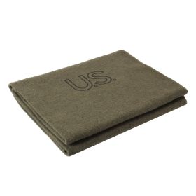 U.S. Military Wool Blanket - Heavy Duty Survival Thermal Blanket