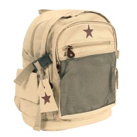 Vintage Canvas Survival Backpack – Multi-Compartment Pack
