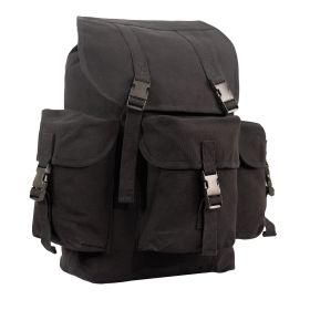 Heavy-Duty Canvas Outfitter Backpack with Storage Pockets