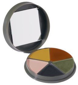 GI Type 5 Color Camo Face Paint - Concealment Kit with Mirror