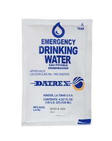 Datrex Emergency Water Supply – 4.227 oz per Sachets - 64pk