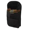 Tactical MOLLE 2 Pocket Utility Pouch Black Gear Organizer