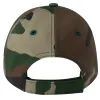 Kids Woodland Camo Low Profile Cap Adjustable Cotton Hat