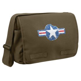 Air Corps Canvas Messenger Heavy Duty - Emergency Carrier