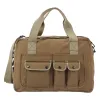 Two Tone Canvas Carry All Bag Emergency Field Gear Organizer