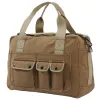 Two Tone Canvas Carry All Bag Emergency Field Gear Organizer