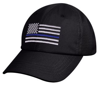 Thin Blue Line Mesh Tactical Cap – Breathable Support Hat