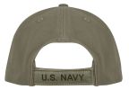 Navy Eagle Low Profile Cap – Vintage Military Hat For Veterans