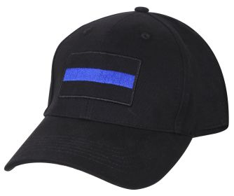 Thin Blue Line Low Profile Cap – Tactical Support Outdoor Hat