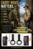 Two Ring Baton & Flashlight Holder – Duty Belt Gear Carrier