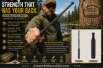 21" Expandable Steel Baton with foam grip/ballistic nylon sheath