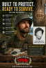 DELUXE M1 STYE STEEL COMBAT HELMET WITH LINER