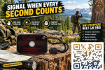 Mil-Spec Signal Mirror 2" x 3" - One-Hand Survival Signaling Tool
