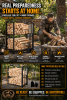 4pc Fireplace Tool Set – Indoor/Outdoor Wood Storage/Heating