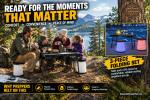 3pc Folding Camping Table/LED Stools – Survival/Outdoor Gear