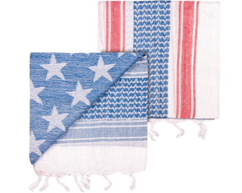 USA Flag Tactical Shemagh - Head & Neck Survival Protection