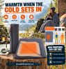 12V Electric Heated Survival Blanket - Auto-Off & 3 Heat Settings