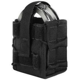 Double Handcuff Pouch | Open-Top Tactical MOLLE for Vest/Belt