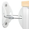 Furniture Anchors 10pk Anti-Tip Safety Straps for Earthquakes