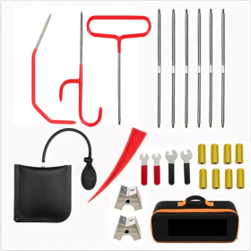26pc Vehicle Emergency Kit: Multi-Use Survival/Repair/Recovery