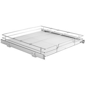 Pull Out Cabinet Organizer 20" x 21" – Roll-Out Storage Shelf