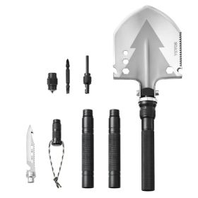 11in1 Survival Shovel – Folding Multitool for Emergency/Outdoor